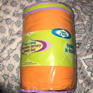 Bed Sheets ( Orange )